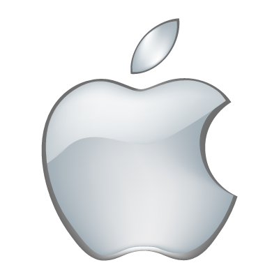 Apple 3D vector logo