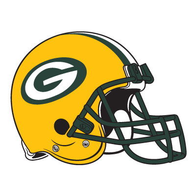 Green Bay Packers Helmet logo vector