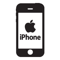 Iphone logo vector