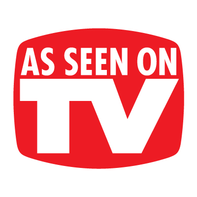 As seen on TV logo vector