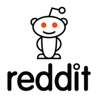 Reddit logo vector
