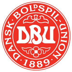 Denmark football logo vector