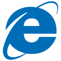 Internet Explorer logo vector