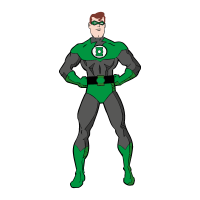 Green Lantern Film logo vector