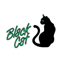 Black Cat Music logo vector