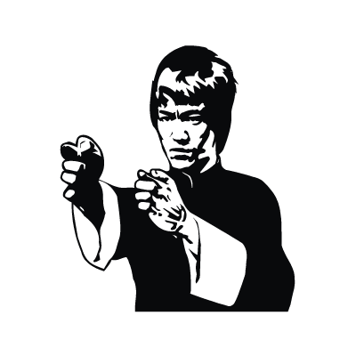 Bruce Lee logo vector