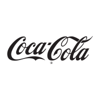 Coca-Cola black logo vector