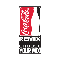 Coca Cola Remix logo vector