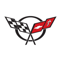 Corvette Chevrolet logo vector