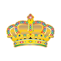 Crown siva logo vector