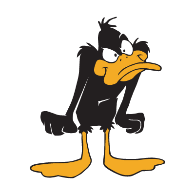 Daffy Duck Television logo vector