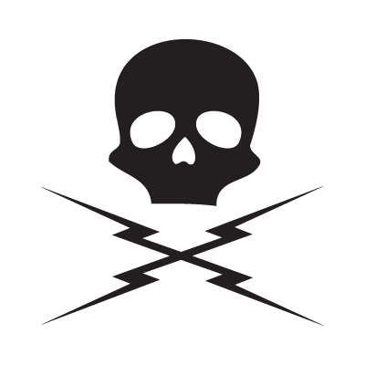 Death proof skull logo vector