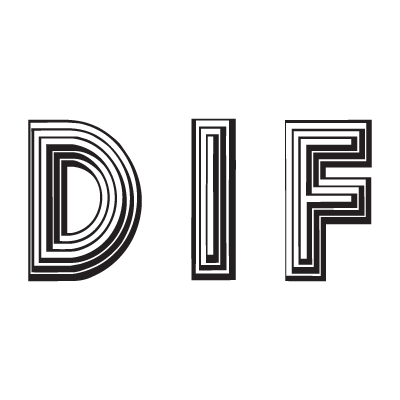 Dif logo vector