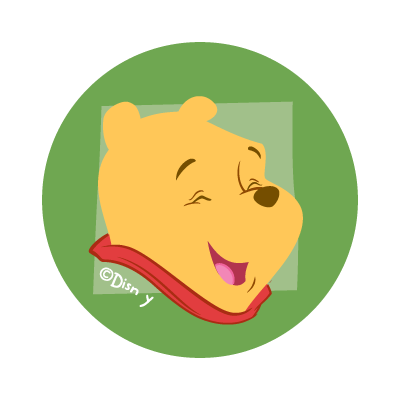 Disney's Pooh logo vector