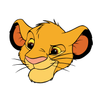 Disneys Simba logo vector