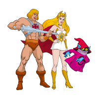 He-Man & She-Ra vector