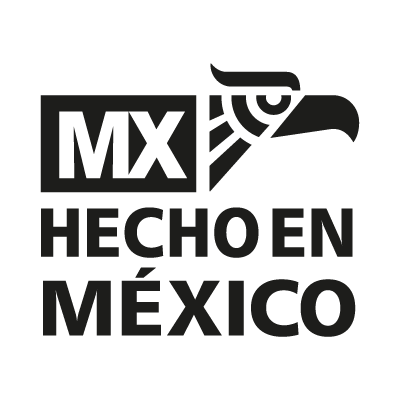 Hecho en mexico de nuevo vector logo
