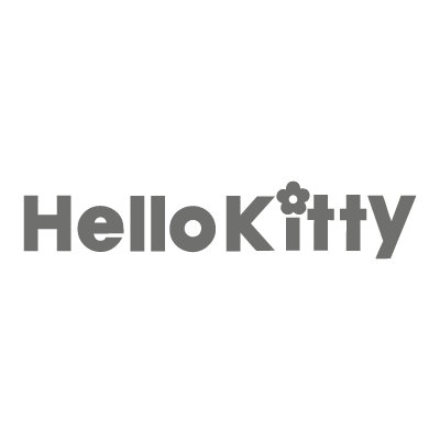 Hello Kitty only text vector logo