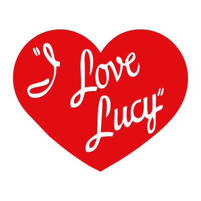 I Love Lucy vector logo