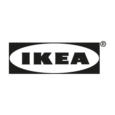 IKEA black vector logo