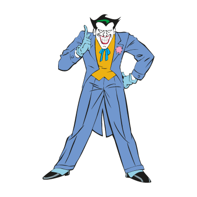 Joker from Batman vector logo