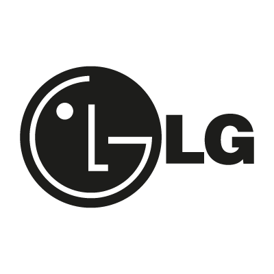 LG black vector logo