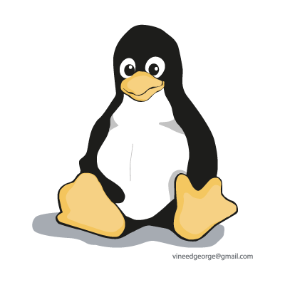 Linux (EPS) vector