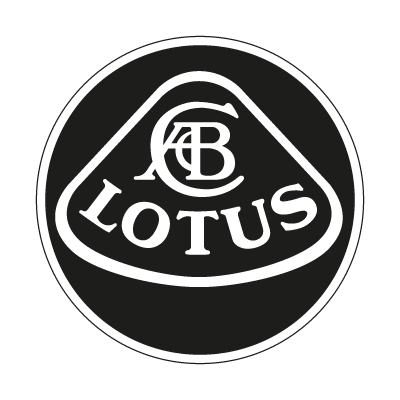 Lotus black vector logo
