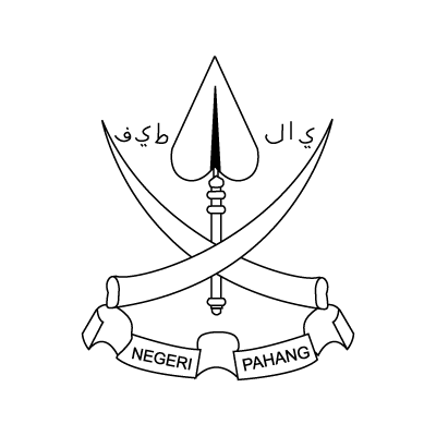 Coat of arms Pahang vector logo