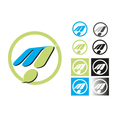 M! Publicidad vector logo