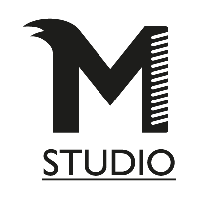M studio vector logo