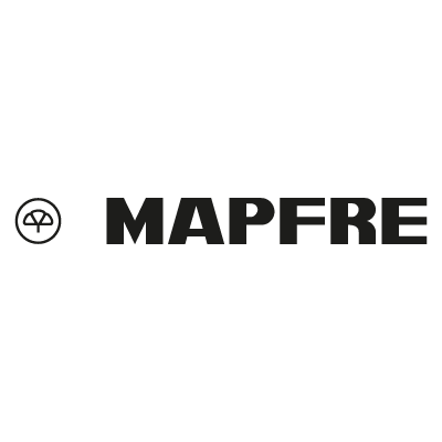 Mapfre black vector logo