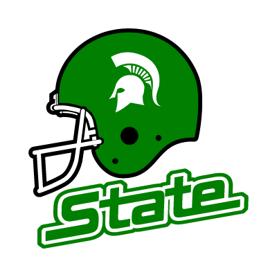 Michigan State Spartans Helmet vector logo