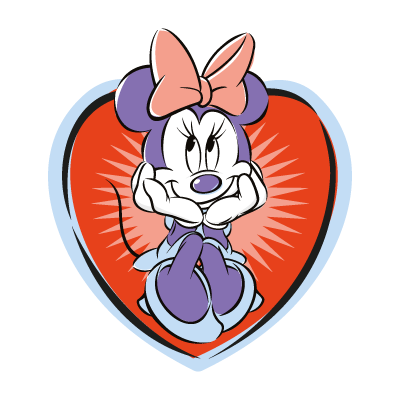 Minnie Mouse Cartoon vector logo