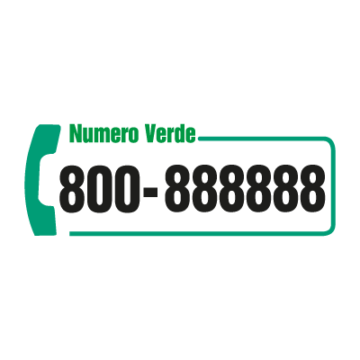 Numero Verde Telecom vector logo