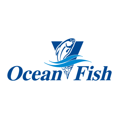 Ocean Fish vector logo