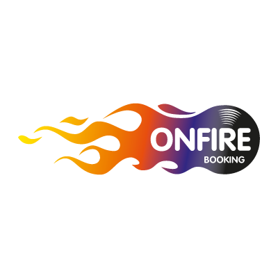 On Fire Booking vector logo