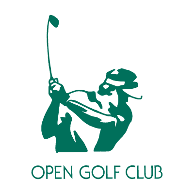 Open Golf Club vector logo