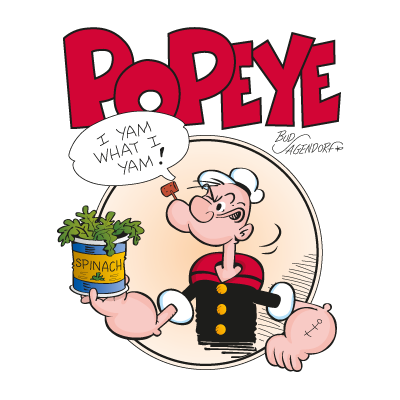 Popeye the Sailor vector logo