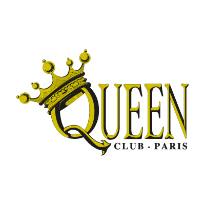 Queen Club Paris vector logo