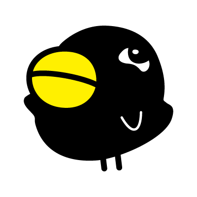 QR Karasuto-kun vector logo