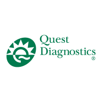 quest diagnostics logo black and white