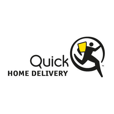 Quick Home Delivery vector logo