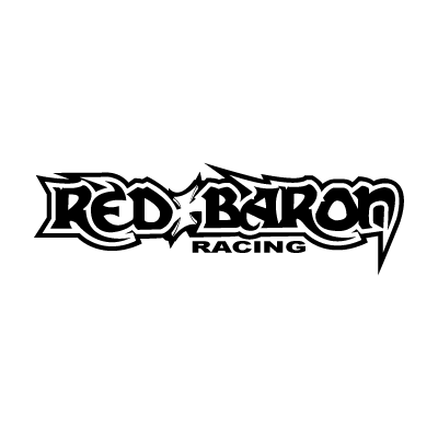 Red Baron Racing vector logo
