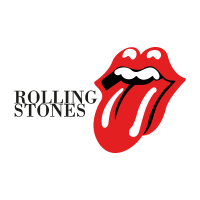 Rolling Stones (music) vector logo