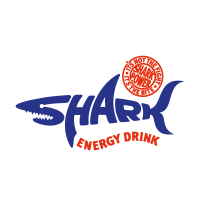 Shark Energy Drink vector logo