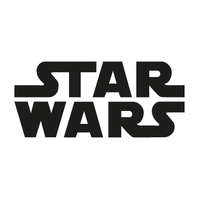 Star Wars film vector logo