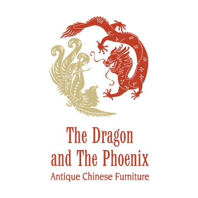 The Dragon and The Phoenix vector logo