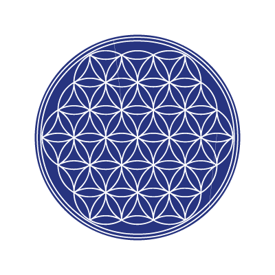 The flower of life vector logo
