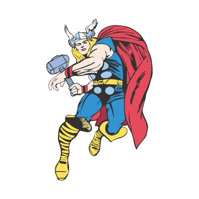 Thor Cartoon vector